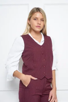 Chaleco Rayado Sastrero