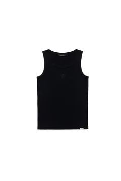 Musculosa Goth Plain Black