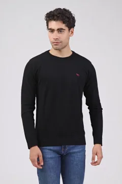 Sweater con lycra negro (Solo talle S)