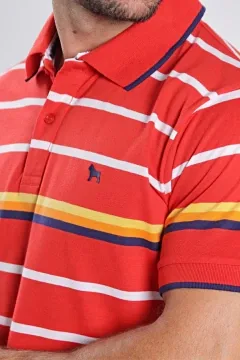 Chomba rayada FARRELL rojo (Solo talle S)