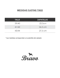 Ojota JAMIL negra