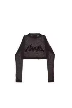 Top Micro Tee Full Black