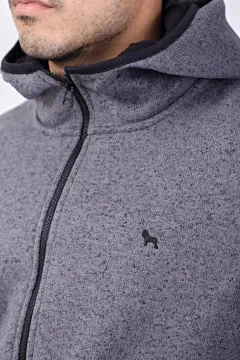 Campera Polar Fleece Negra (Solo talles S, M y L)