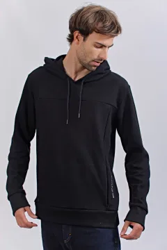 Canguro frisa tramada Negro (Solo talles S y M)