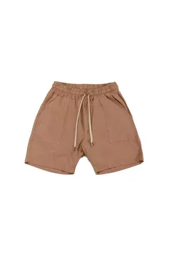 Short Treasure Lino Camel