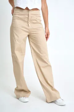 Pantalon Gabardina Alto Lifestyle