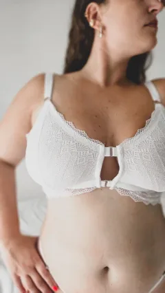 Corpiño Margot blanco