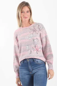 Sweater Bordado CLAU - 139