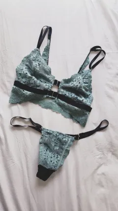 Corpiño Margot verde menta