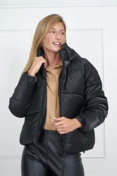 Campera Corta Corderito Cap Premium