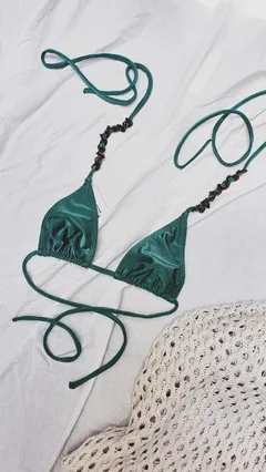 triangulo bikini Fiorella verde