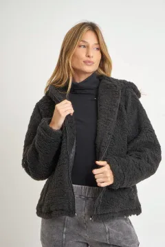 Campera corderito Hot