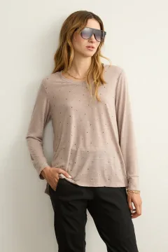 REMERA MANGA LARGA CRISTAL