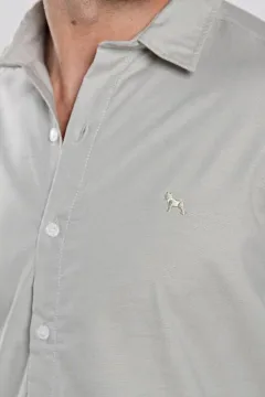 Camisa Oxford Blend Verde Militar