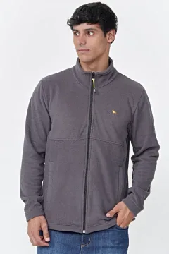 Campera Micropolar Peak Gris grafito (Solo talles S, M y 2XL)
