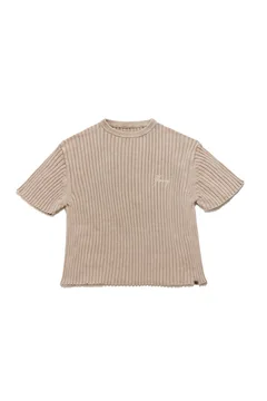 Remera Heavy Knit Beige
