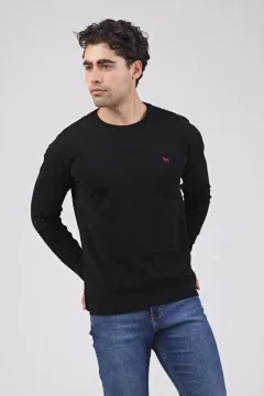 Sweater con lycra negro (Solo talle S)
