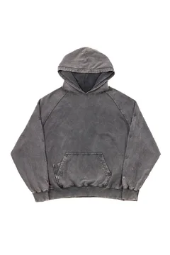 Hoodie Hundred Logo Acid Grey